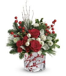 Teleflora's Winterberry Kisses Bouquet from Chillicothe Floral, local florist in Chillicothe, OH